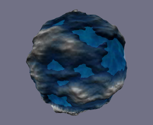 Irrlicht spherical terrain scene node demo