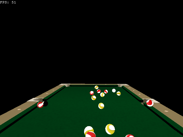 8 Pool Irrlicht game prototype